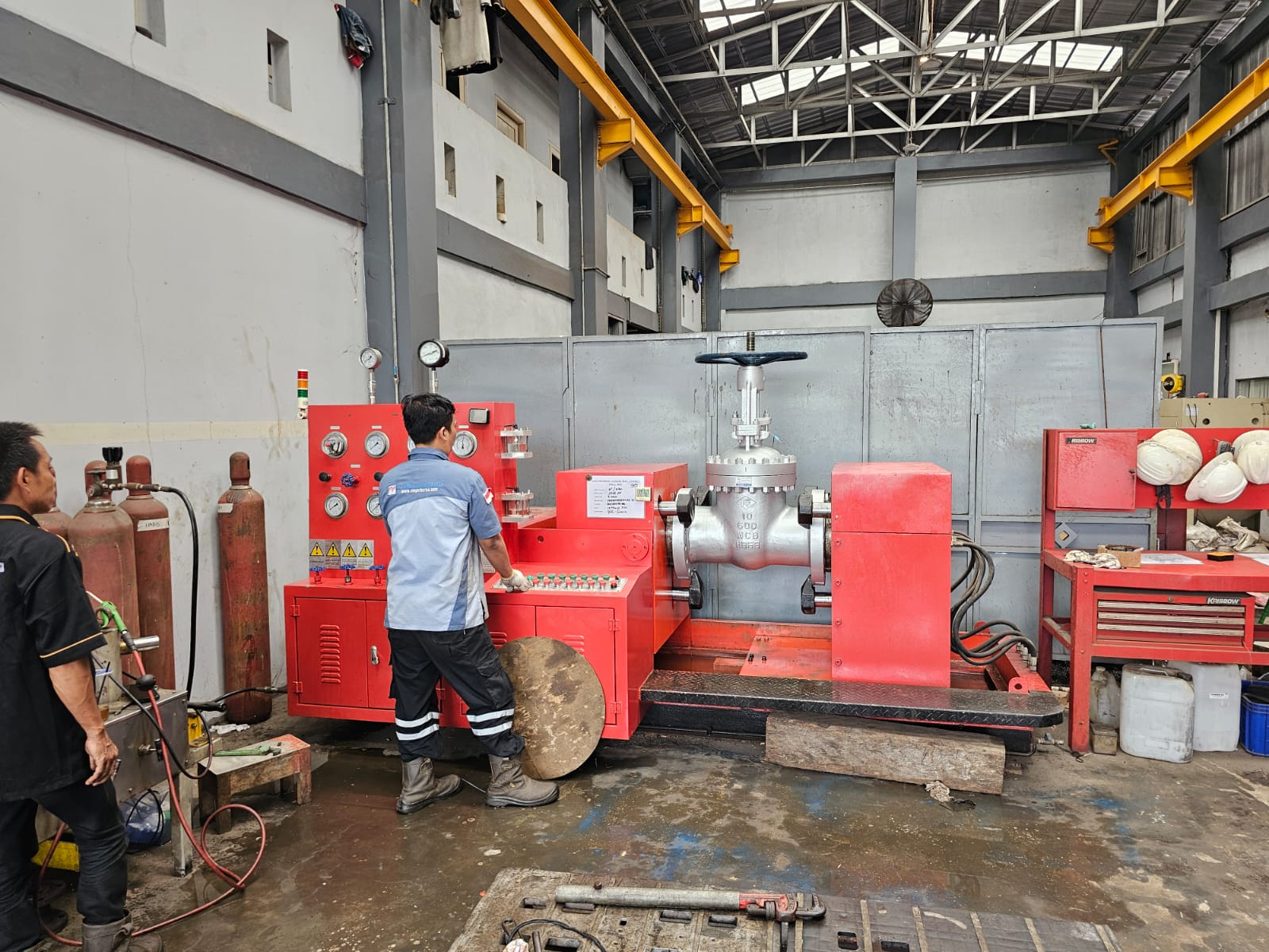 Hydrotest Gate Valve